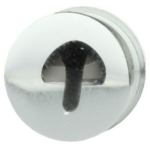 Piercing With Black Mushroom - Pyrex Plugg