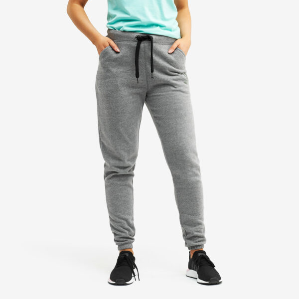 Chill Highwaist Pants Dame Grey melange