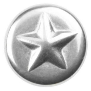 Silver Star - Flat Stålkule