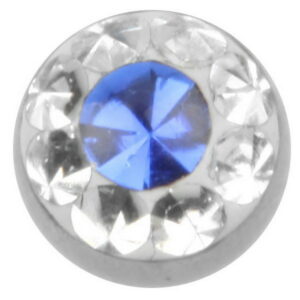 Diamond Ball Blue Stålkule