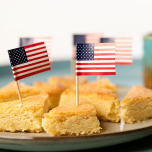 50 stk Muffins/Kakedekorasjoner med U.S.A Flagget