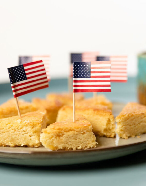 50 stk Muffins/Kakedekorasjoner med U.S.A Flagget