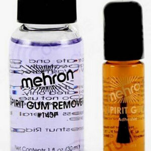 Pakke med Teaterlim & Fjerner 34 ml Mehron Spirit Gum and Remover