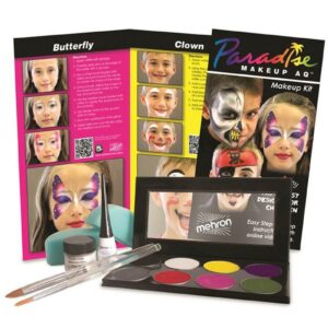 Face Painting Premium Makeup Kit - Mehron Komplett Sminkekit!