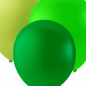 Grønne Ballonger - KLIKK FOR Å VELGE!