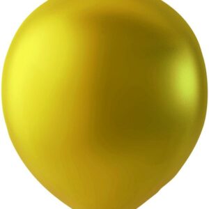 100 stk 30 cm MEGAPACK - Gullfarget Metallic Ballonger