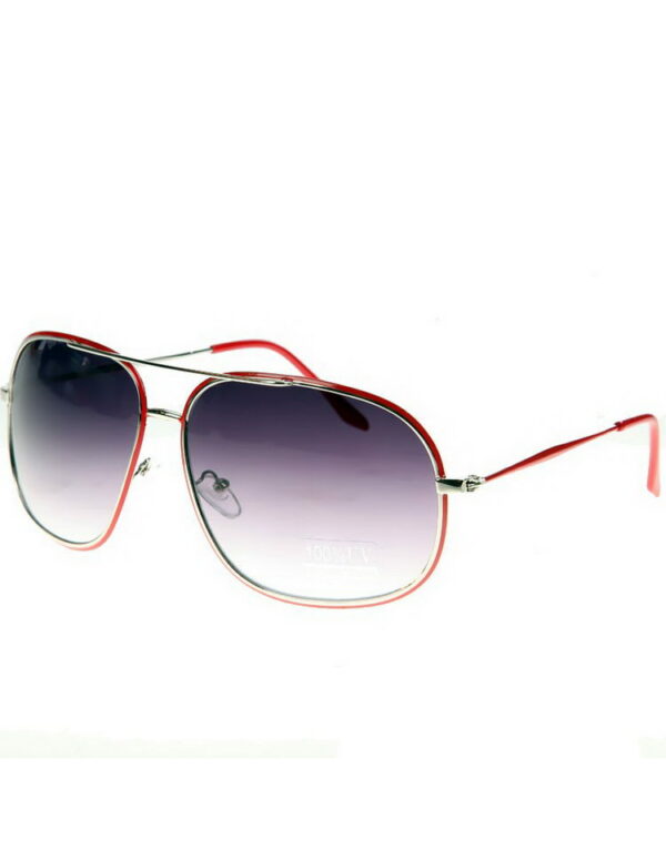 Hot Aviator Design - Rød Solbrille