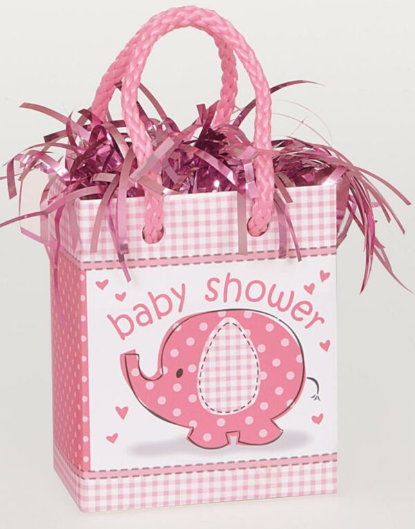 Ballongvekt - Babyshower Pink Elephant