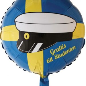 Grattis till Studenten - Folieballong 46 cm