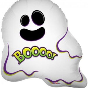 Boooo! - Spøkelse Folieballong 46 cm