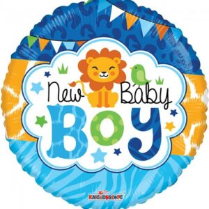 New Baby Boy - Folieballong 46 cm