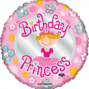 Birthday Princess - Folieballong 46 cm