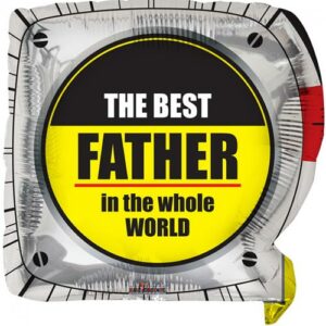 The Best Father in the Whole World - Folieballong 46 cm