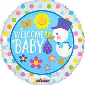Welcome Baby - Folieballong 46 cm