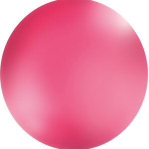 ROSA Pastellfarget Rund JUMBO Ballong 1 meter