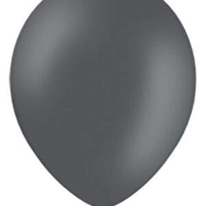 100 stk 13 cm - MEGAPACK - Mørk Grå Små Ballonger