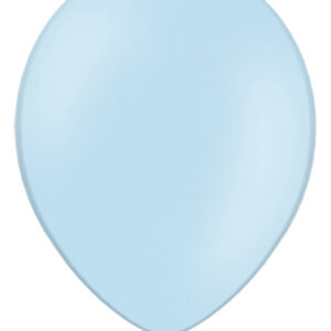 100 stk 13 cm - MEGAPACK - Baby Blå Små Ballonger