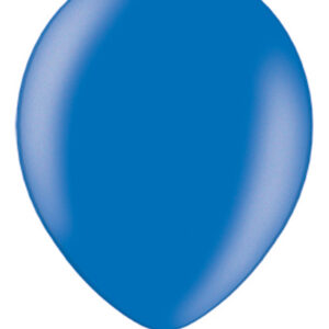 50 stk 30 cm - Metallisk Blå Ballonger