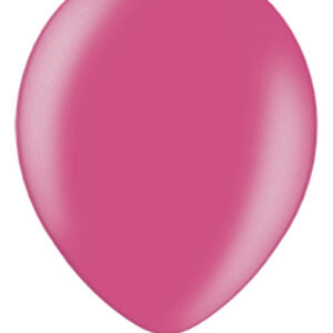 10 stk 27 cm - Metallisk Rosa Ballonger