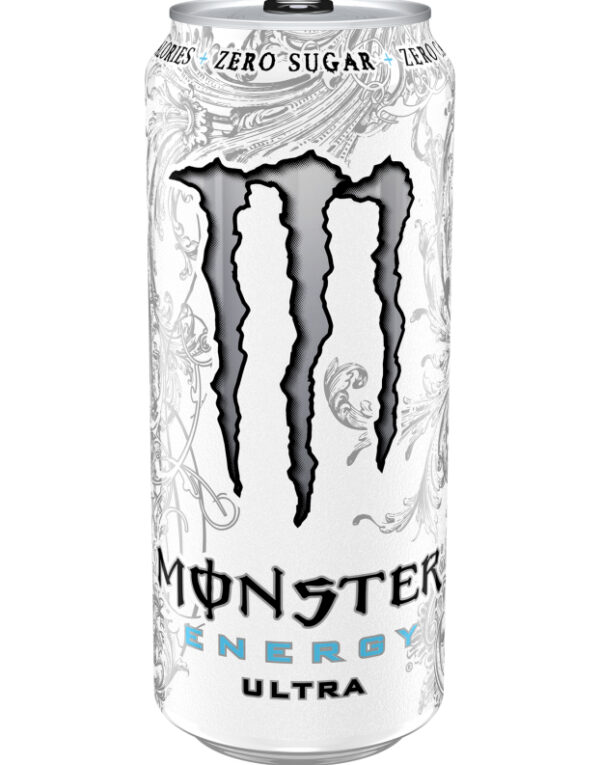 Monster Energy Ultra 500 ml Energidrikk (uten sukker)