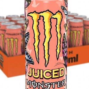 24 stk Monster Energy Monarch 500 ml Energidrikk - Helt Brett