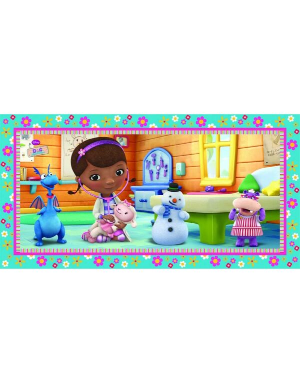 Disney Doc McStuffins Scene Setter - 77x150 cm Veggdekorasjon