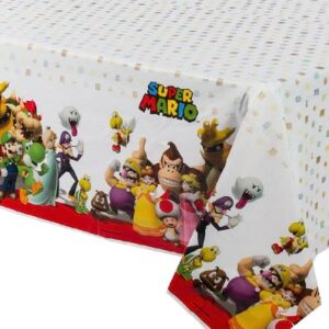 Plastduk 137x243 cm - Super Mario Party