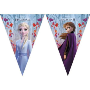 230 cm Banner med Vimpler - Frost 2 - Disney Frozen 2