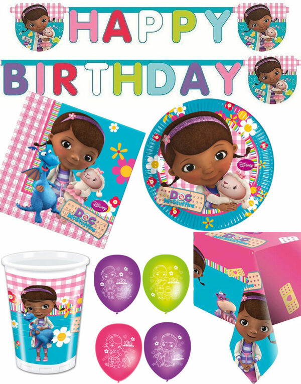 Festpakke for 16 Personer - Doc McStuffins