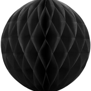 Svart Honeycomb Ball 40 cm