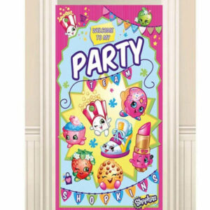 Stort Banner 100x60 cm - Shopkins