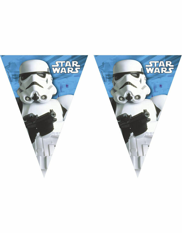 Flaggbanner 230 cm - Star Wars Final Battle