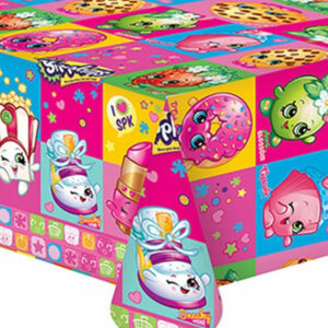 Plastduk 183x138 cm - Shopkins