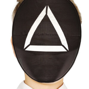 Gamer Mask Triangle - Squid Game Inspirert Maske til Barn