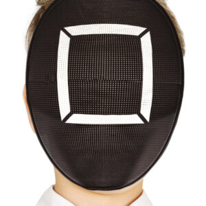 Gamer Mask Square - Squid Game Inspirert Maske til Barn