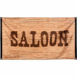 Saloon 90x150 cm Banner - Sheriff