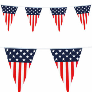 USA Flaggbanner 6 Meter - American Party