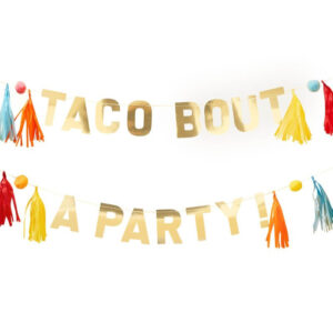 Taco Bout a Party Banner 3 meter - Taco Time