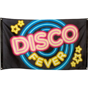 Stort Posterflagg 150x90 cm - Disco Fever