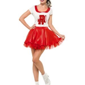 Cheerleader Sandy - Lisensiert Grease Kostyme