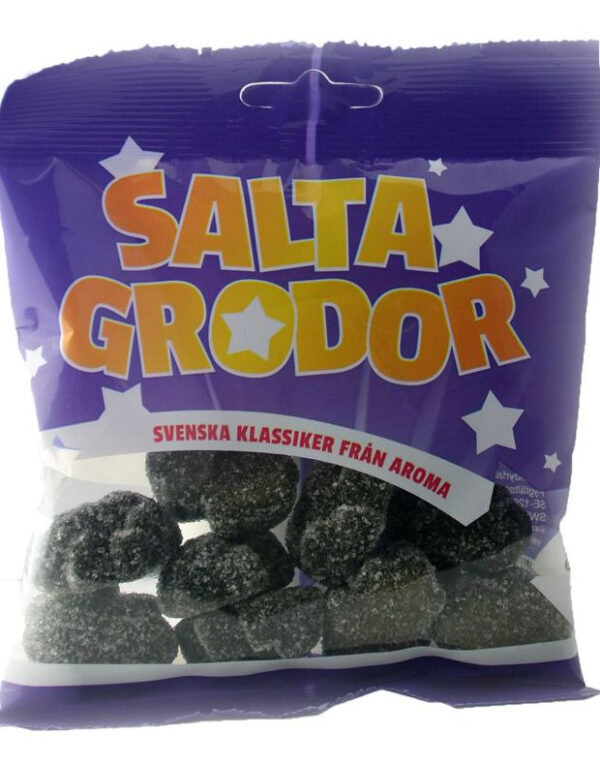 Salta Grodor - Pose med Salte Lakrispadder