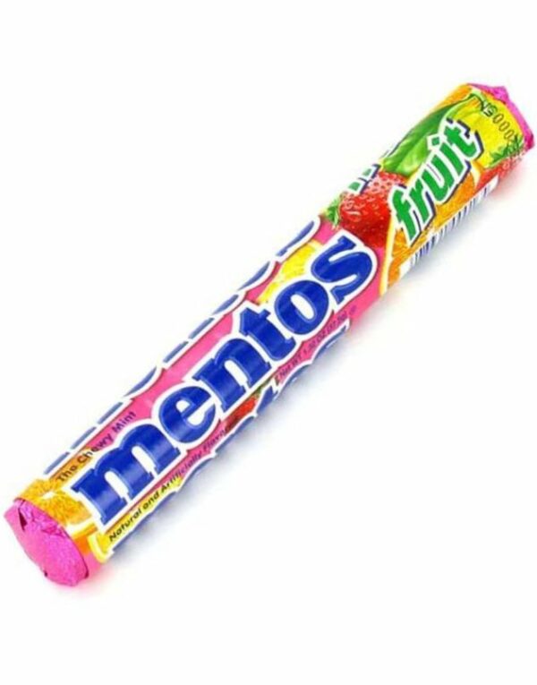 1 Rull Mentos Fruit 38 gram