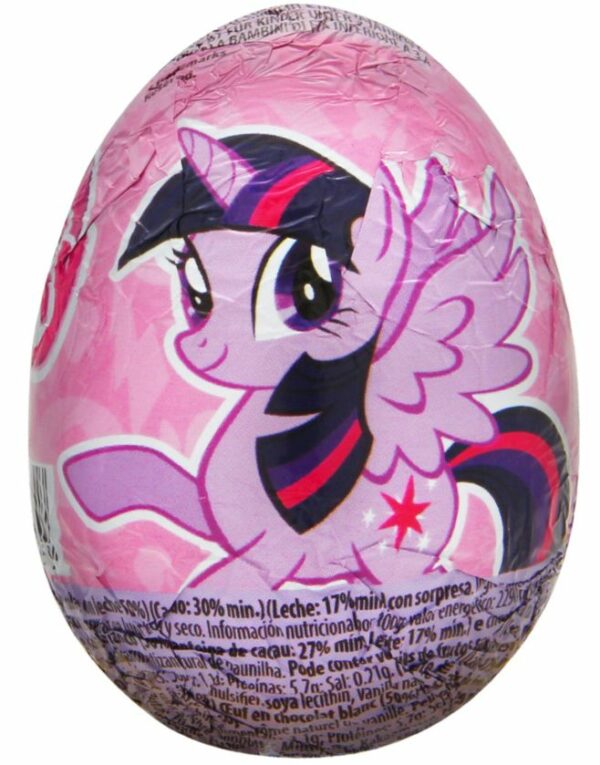 1 stk My Little Pony Sjokoladeegg med Overraskelse 20 gram