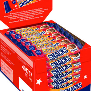 25 stk Dumle Snacks / Sjokolade med Karamellkjerne - Hel Eske