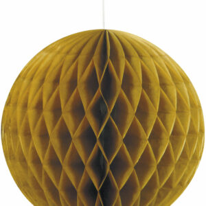 1 stk Gullfarget Honeycomb Ball 20 cm