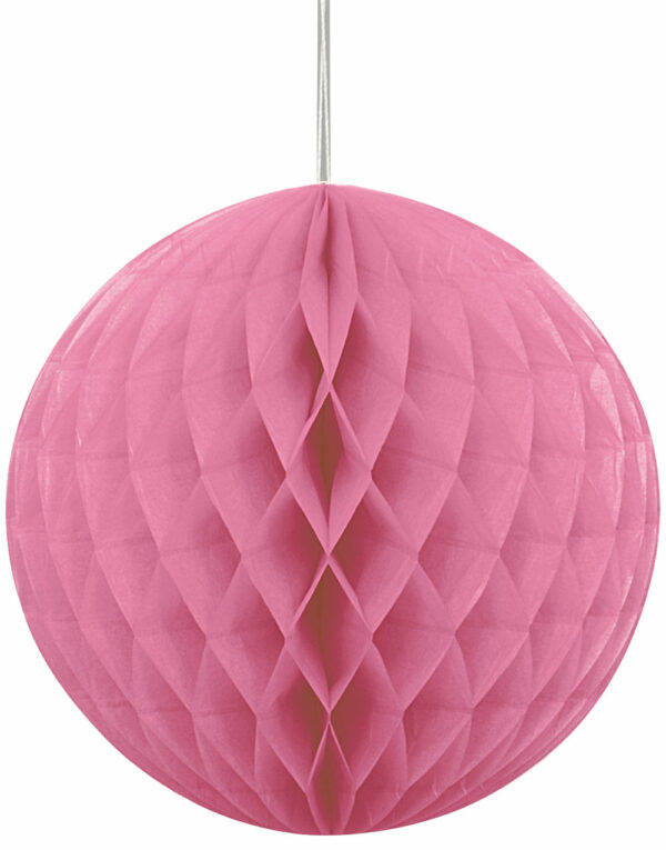 Rosa Honeycomb Ball 20 cm