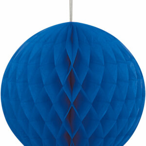 1 stk Royal Blå Honeycomb Ball 20 cm