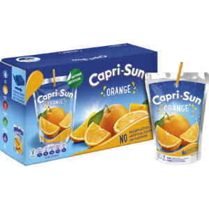 10 x 200ml Capri Sun Apelsin (capri sonne)