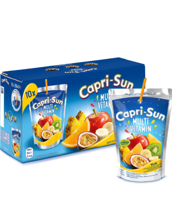 10 x 200ml Capri Sun Multivitamin (capri sonne)