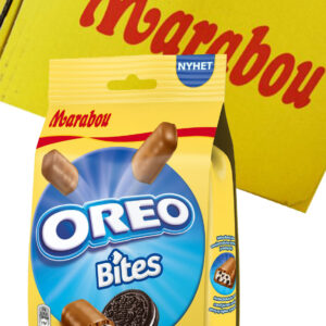 8 stk Oreo Bites Sjokoladebiter av 140 gram - Hel eske